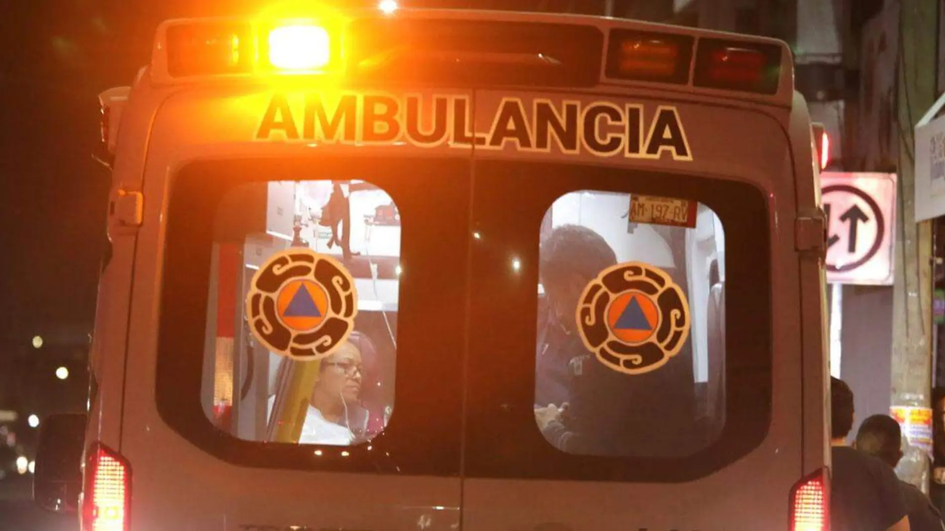 ambulancia en reporte de atención